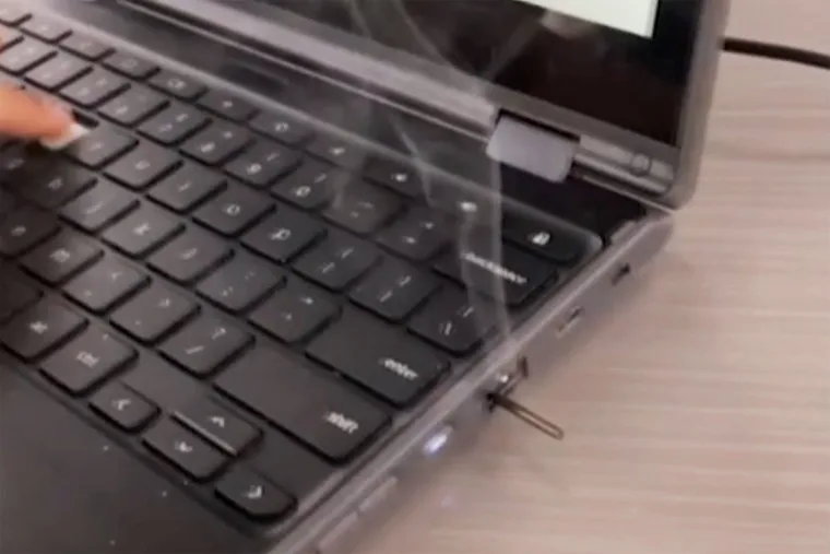 Chromebooks on fire!