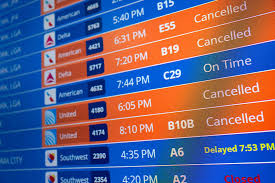 Flight interrupted due to government shutdown