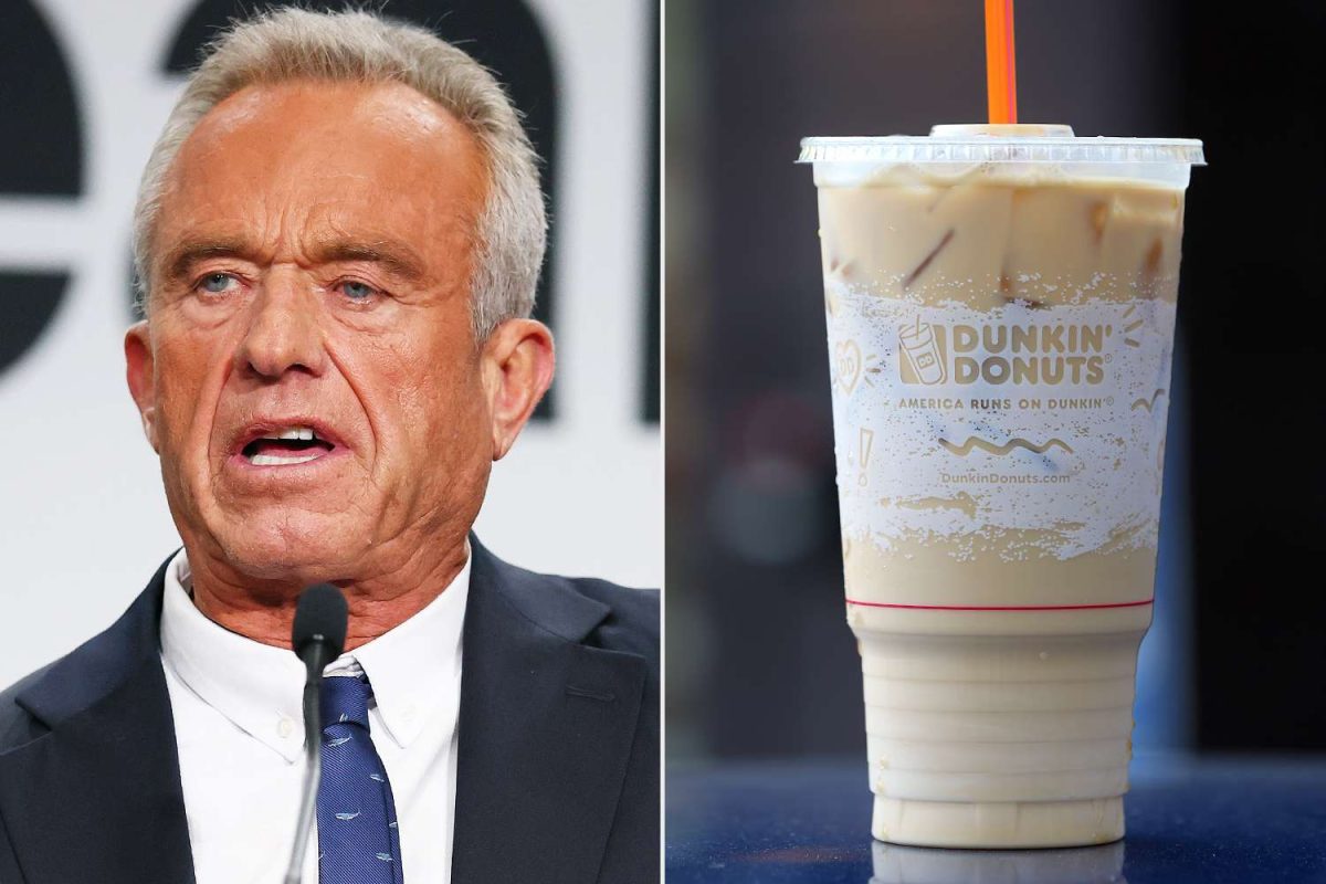 RFK Jr. calls out sugar content in DUNKIN' drinks.