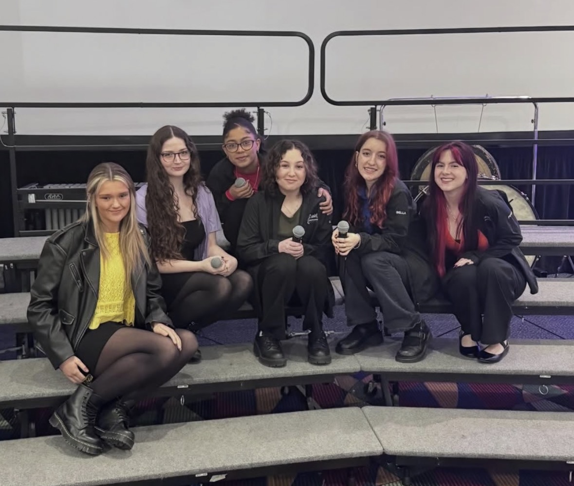 Danvers showing off at MMEA Conference and Festival